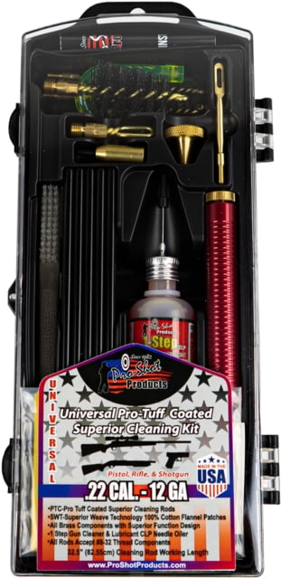 Pro-Shot Double Coated Cleaning Rod Universal Kit