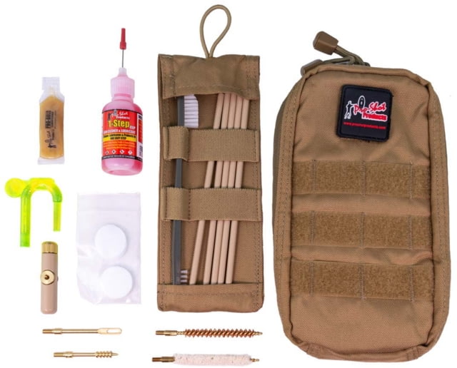 Pro-Shot Gun Cleaning Pouch Coated Rods 6.5mm Coyote - Pro-Shot