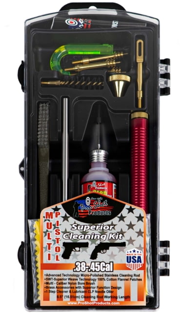 Pro-Shot Premium Classic Multi-Caliber Pistol Box .38-.45