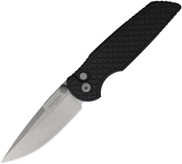 Pro Tech Knives TR-3 Integrity Button Lock Blk PTK - Pro Tech Knives