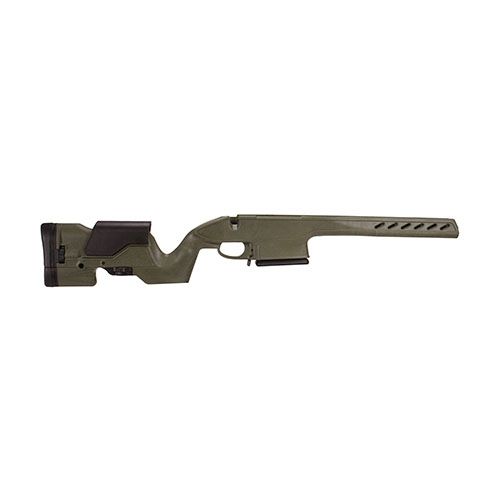 ProMag Archangel Howa  Hogue Long Action Precision Stock w/5-Round Follower Standard Caliber 7-Round Magazine Polymer Olive Drab - Promag
