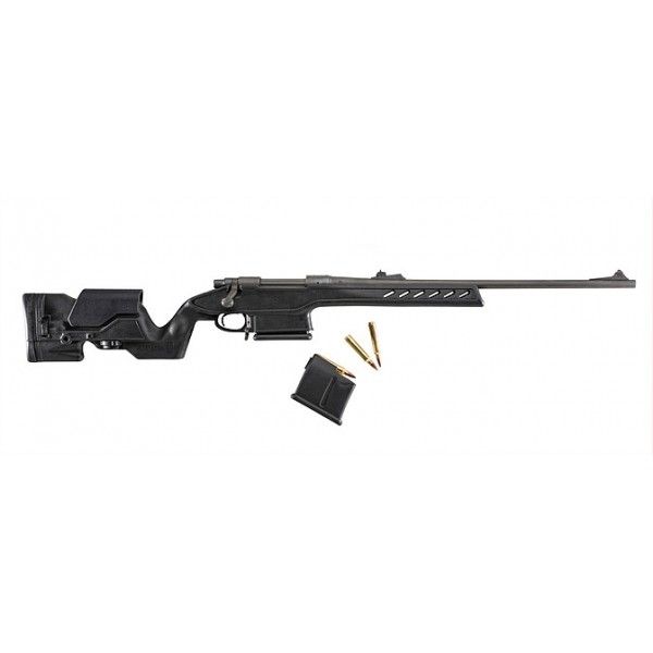 ProMag Archangel Remington Model 700 Long Action Precision Stock w/5-Round Follower Magnum Caliber 6-Round Magazine Polymer Black - Promag