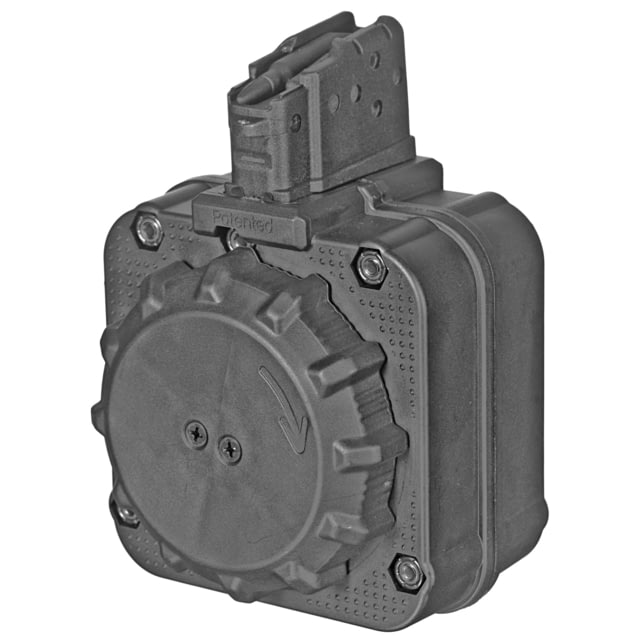 Mag AK-Platform 5.56x45mm NATO Drum Rifle Magazine 65 Round Black 1 Pack DuPont Zytel Polymer 65RD Ammo