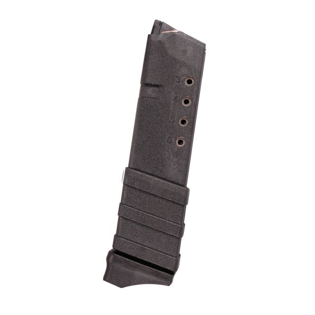 Mag Glock 43 10-Round 9mm Magazine Polymer Black GLK 13 Ammo