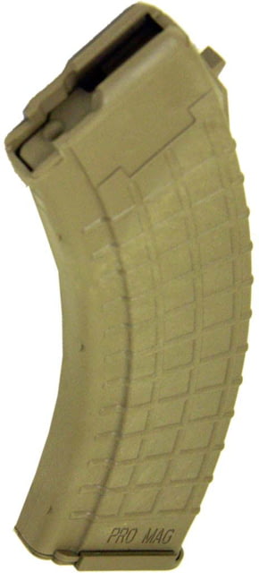 D ProMag Polymer Rifle Magazine AK-47 7.62x39mm 30-Round Tan AK-A2-30RD Ammo