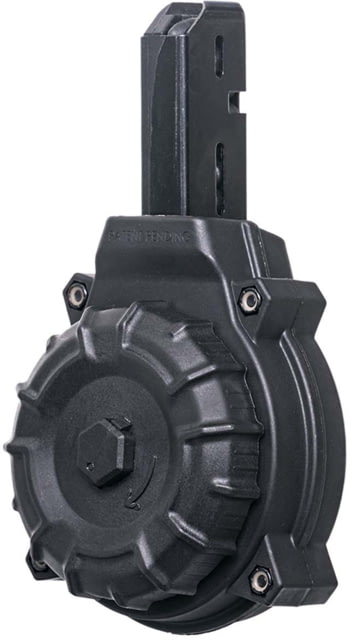 Mag Rifle Magazine AR-15 9mm Luger Colt/SMG Type 50 Round Black 1 Pack DuPont Zytel Polymer 50RD Ammo