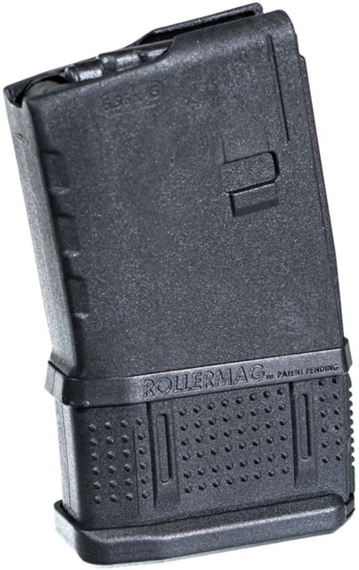 Mag AR-15 5.56x45mm Rifle Magazine W/Roller Follower 15 Round Black 1 Pack DuPont Zytel Polymer 15RD Ammo