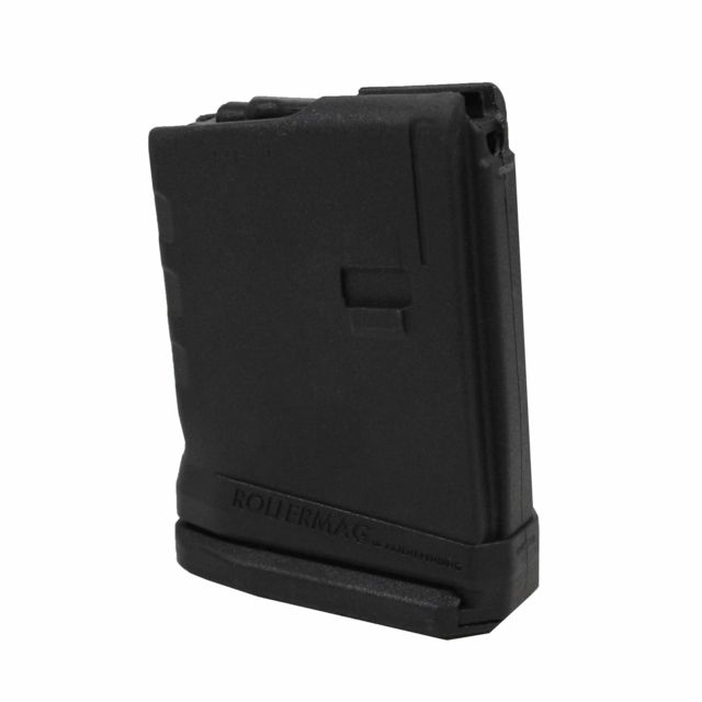 Mag AR-15 5-Round 5.56mm Rollermag Magazine W/Roller Follower Polymer Black Ammo