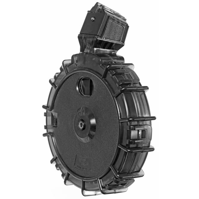 Mag Ruger 10/22/Charger Smoke Polycarbonate .22 LR Drum Rifle Magazine 55 Round Smoke 1 Pack Polycarbonate 55RD Ammo