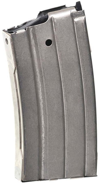 ProMag Rifle Magazine, Ruger Mini-14, .223, 20 Round, Nickel Plated, Black, 1 Pack, Steel, RUGA1N-20RD in US