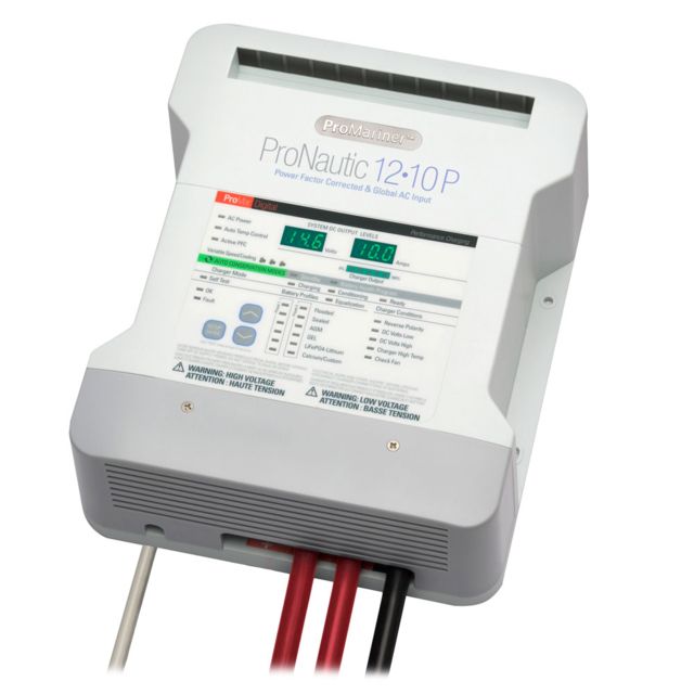 ProMariner 1210P 10 Amp 2 Bank Battery Charger ProNautic - Promariner