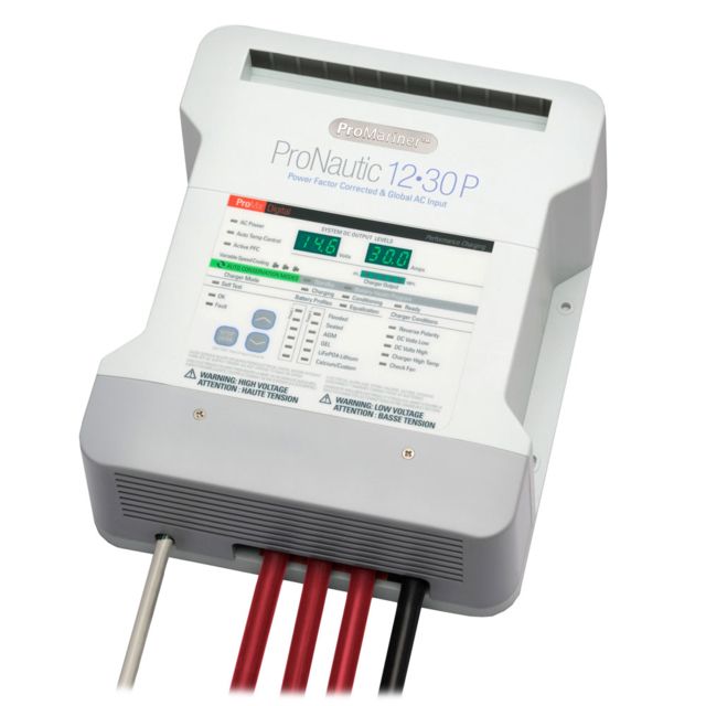 ProMariner 1230P 30 Amp 3 Bank Battery Charger ProNautic - Promariner