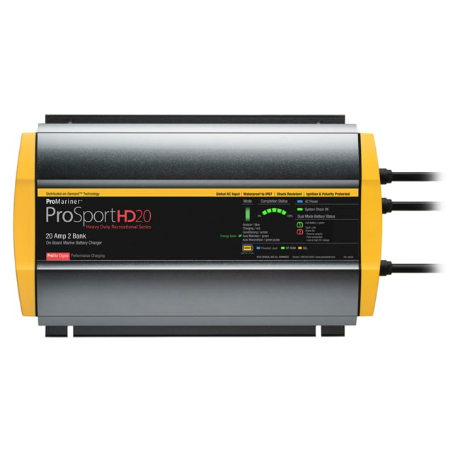 ProMariner ProSportHD 20 Global Gen 4 - 20 Amp - 2 Bank Battery Charger One Size - Promariner