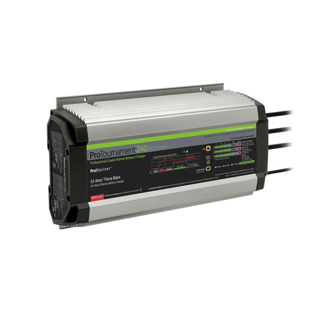ProMariner ProTournament 240 Elite Series3 3-Bank On-Board Marine Battery Charger One Size - Promariner