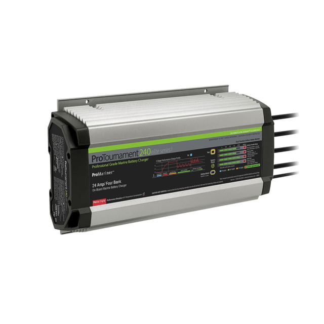 ProMariner ProTournament 240 Elite Series3 4-Bank On-Board Marine Battery Charger One Size - Promariner