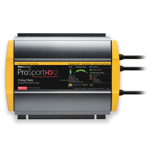 ProMariner Prosporthd Series Battery Charger 12 Amp - Promariner