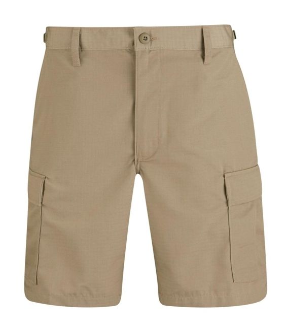 Propper BDU Cotton Ripstop Shorts w/Zip Fly Khaki Small