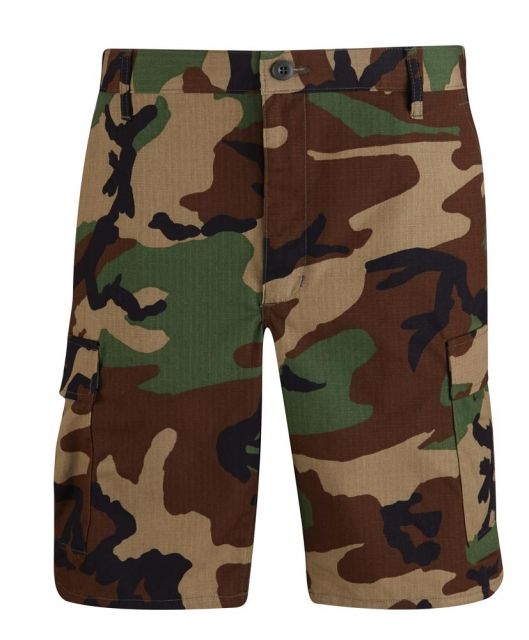 Propper BDU Cotton Ripstop Shorts w/Zip Fly Woodland Extra Large