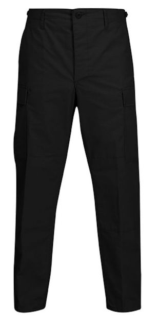Propper BDU Trouser 60/40 Cotton/Poly Twill Size Small - Long Color - Black