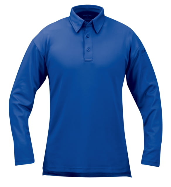 Propper I.C.E. Performance Polo Long Sleeve - Men's Cobalt 2XL