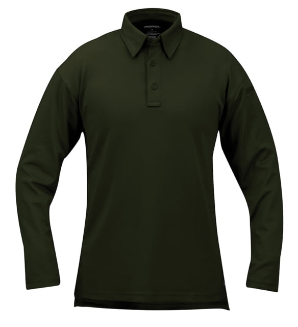 Propper I.C.E. Performance Polo Long Sleeve - Men's Dark Green 7XL