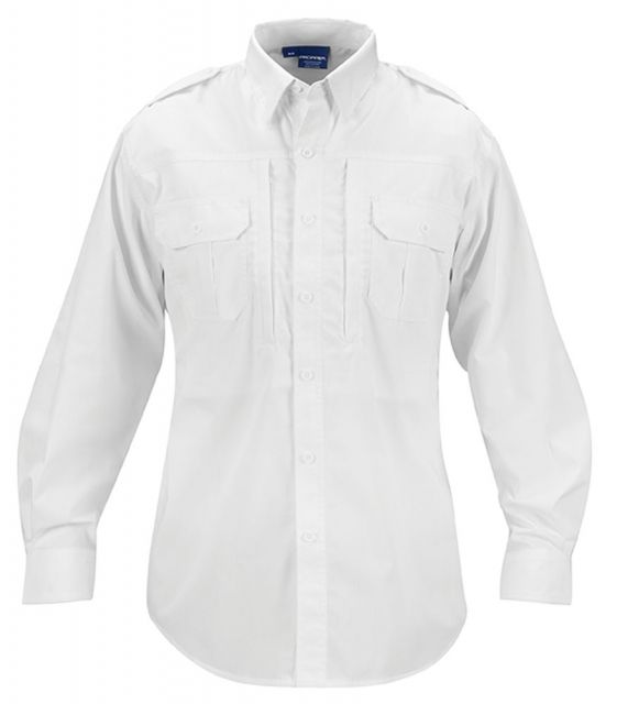 Propper Mens Long Sleeve Tactical Shirt65P/35CWhite4XLRegular