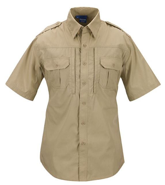 Propper F531150 Tactical Lightweight Short Sleeve Shirt Khaki 3XL