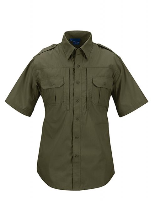 Propper F531150 Tactical Lightweight Short Sleeve Shirt Olive Green Large