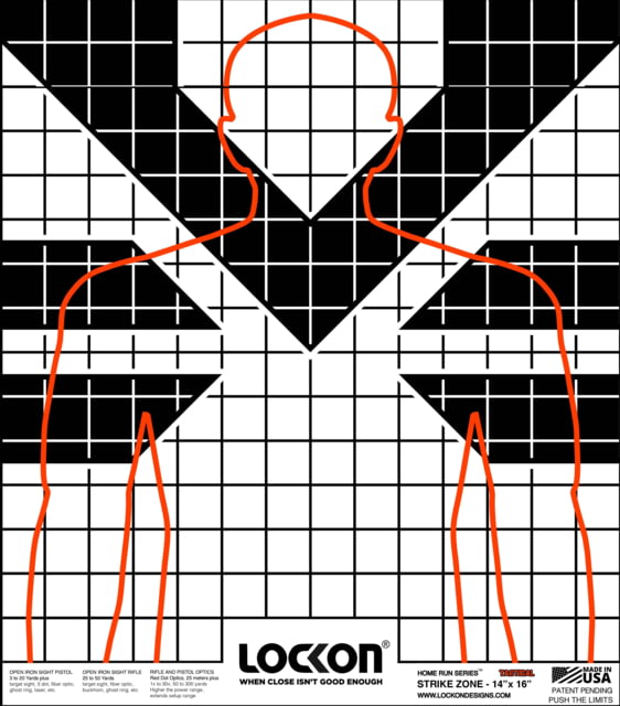 ProShot LockOn Grand Slam Tactical Targets 8 Pack 24in x 24in - Pro-Shot
