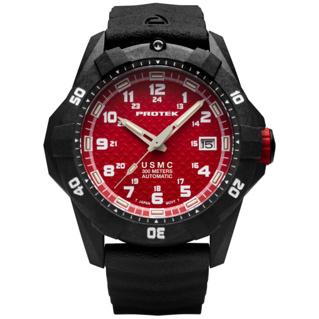 ProTek Carbon USMC Dive Automatic Tactical Watches PRT-PT
