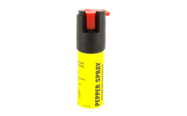PS Products Twist Lock Eliminator Pepper Spray w/ Leather Keychain 0.5 oz. .5oz - Ps Products