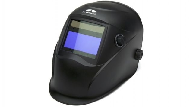Pyramex Auto Darkening Helmet w/Digital Controls Matte Black - Pyramex
