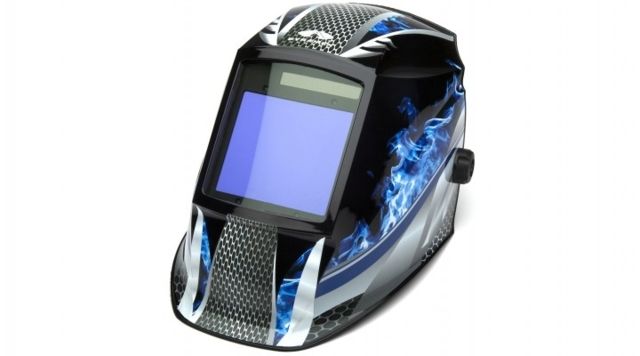 Pyramex Auto Darkening Helmet w/Digital Controls Fire Metal - Pyramex