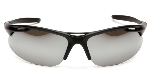 Pyramex Avante Safety Glasses - Silver Mirror Lens Black Frame - Pyramex