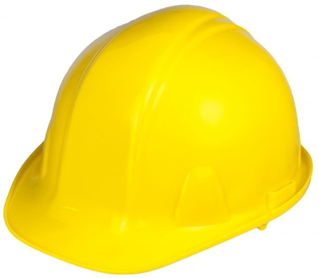 Pyramex Cap Style 6 Point Snap Lock Suspension Hard Hats Yellow - Pyramex