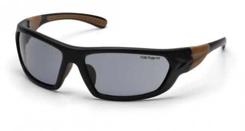 Carhartt Carbondale Safety Glasses Gray Lens w/ Black/Tan Frame - Carhartt