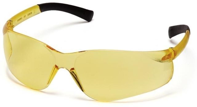 Pyramex Mini Ztek Safety Glasses - Amber Lens Amber Frame - Pyramex
