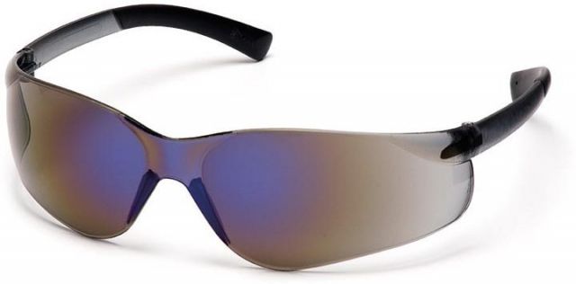 Pyramex Mini Ztek Safety Glasses - Blue Mirror Lens Blue Mirror Frame - Pyramex