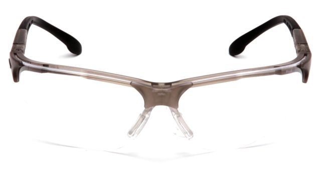 Pyramex Rendezvous Safety Glasses - Clear Anti-Fog Lens Crystal Gray Frame - Pyramex