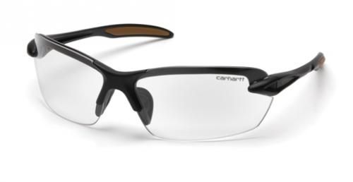 Carhartt Thunder Bay Safety Glasses Sandstone Bronze Anti-fog Lens w/ Black Frame CHB518DTCSC - Carhartt