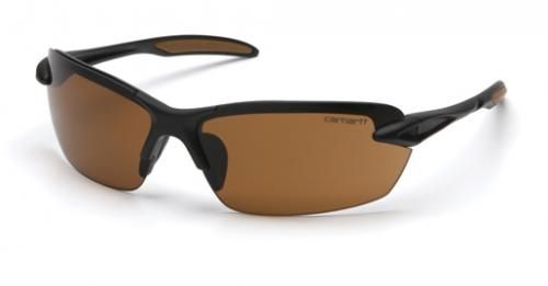 Carhartt Thunder Bay Safety Glasses Gray Anti-fog Lens w/ Black Frame CHB520DTCS - Carhartt