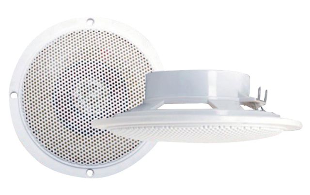 Pyramid 4in Marine Speaker White - Pyramid