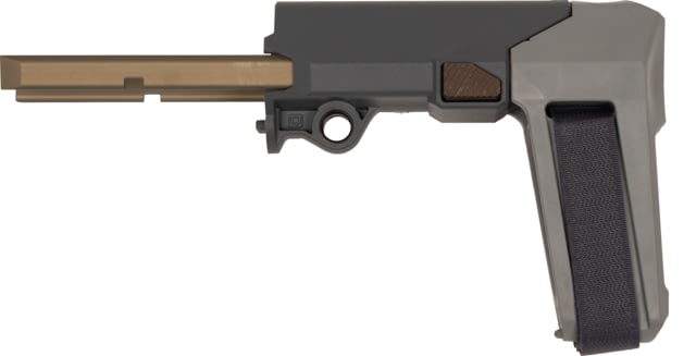 Q Honey Badger Pistol Brace Gray - Q