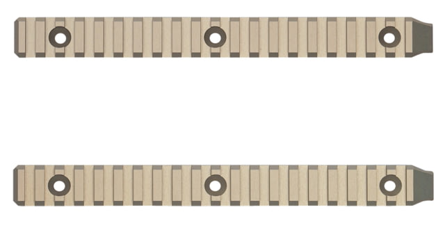 Q Fix M1913 Top Rail 8.5in Aluminum Clear Anodized Picatinny Rail