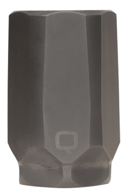 USED Q WHISTLETIPPVD Whistle Tip Blast Mitigation Device QD Black PVD 1.85 L EDEMO1 Used Condition Fair - Q