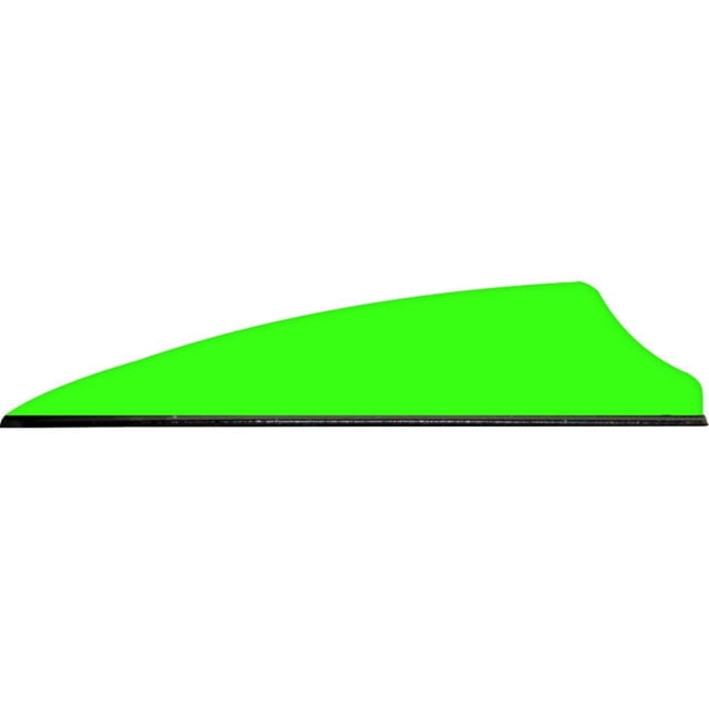 Q2i Fusion X-II SL Vanes 2.1 in. 100 pk. Neon Green - Q2I