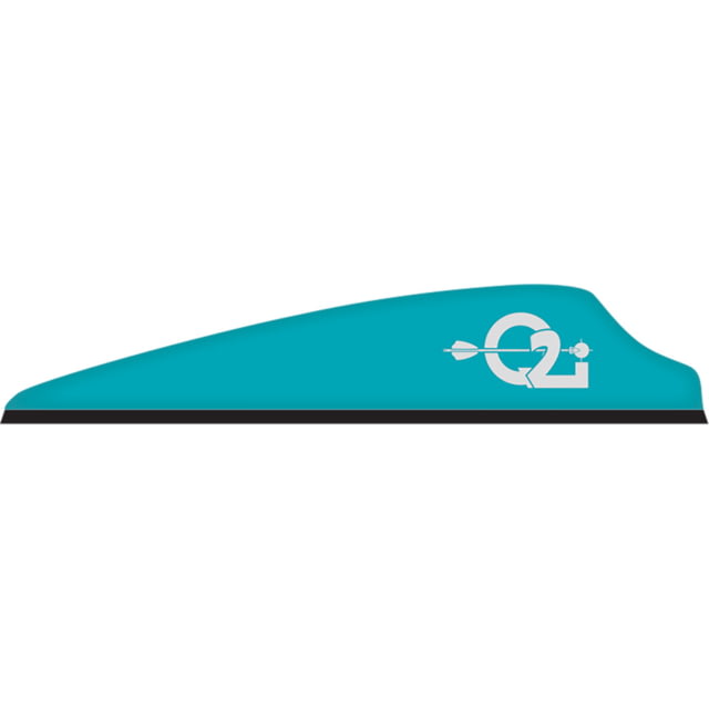 Q2i Fusion X-II Vanes 1004448 Teal - Q2I