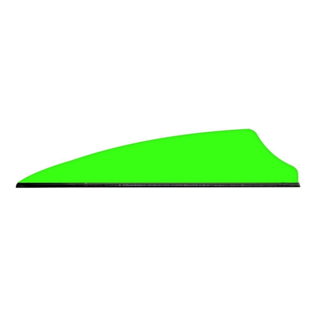 Q2i Fusion X-II Vanes Neon Green 2.1 in. 100 pk. - Q2I