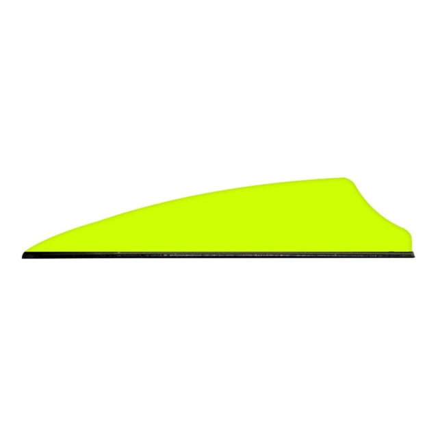 Q2i Fusion X-II Vanes Neon Yellow 2.1 in. 100 pk. - Q2I