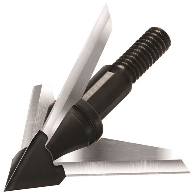 Qad Qad Exodus Broadhead Swept 125 grain Black Pack of 3 - $61.99 at Optics Planet